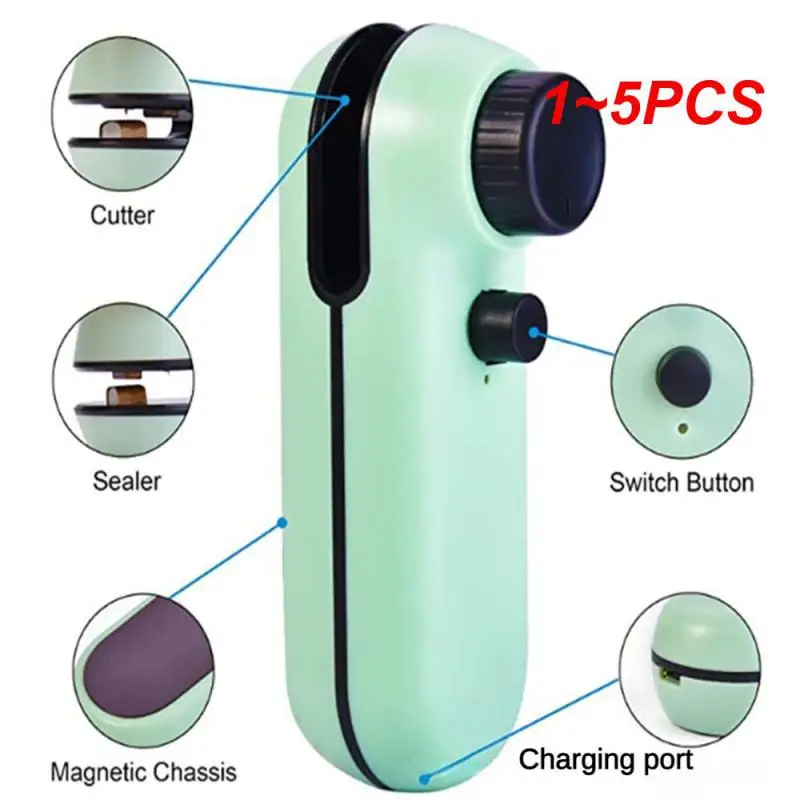 1~5PCS New USB Chargable Bag Sealer Portable Food Packaging Bag Sealing Machine with Cable Multifunctional Sealer Packing
1~5PCS New USB Chargable Bag Sealer Portable Food Packaging Bag Sealing Machine with Cable Multifunctional Sealer Packing