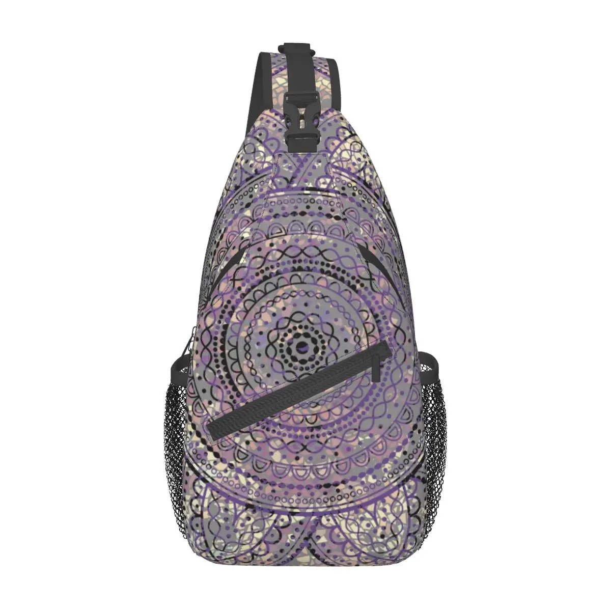 Men's Sling Pack Chest Shoulder Crossbody Bag Women Mandala Pattern Biker Satchel Handbag Phone Bag
Men's Sling Pack Chest Shoulder Crossbody Bag Women Mandala Pattern Biker Satchel Handbag Phone Bag