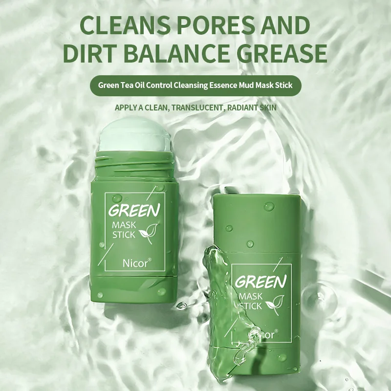 Green tea smearing facial mask for deep cleaning, removing grease, blackheads, moisturizing, deep cleaning mud film stick
Green tea smearing facial mask for deep cleaning, removing grease, blackheads, moisturizing, deep cleaning mud film stick