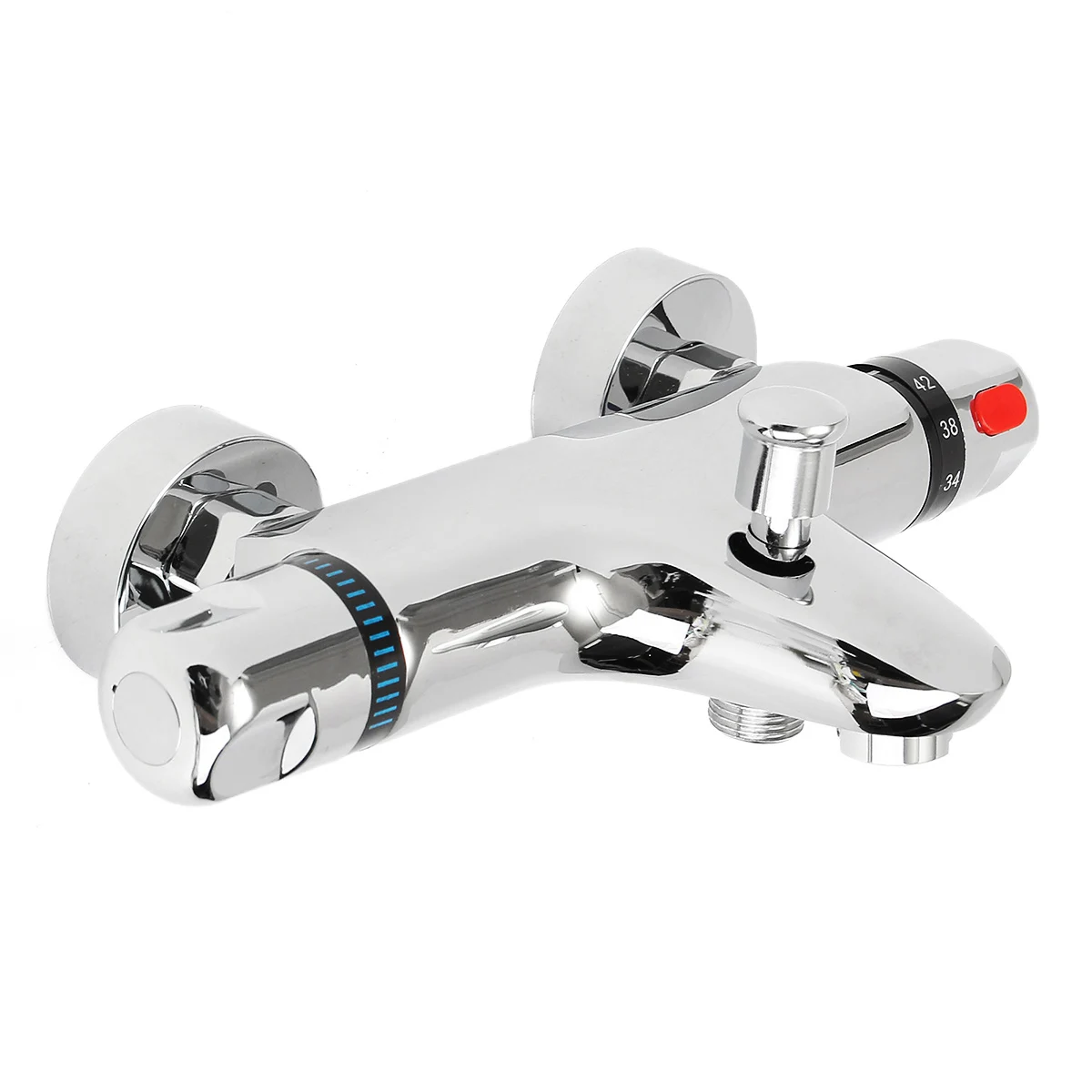 Two Handle Mixer Faucet Tap Bathroom Thermostatic Mix Bath Shower Faucets Water Control Valve Wall Mounted Ceramic
Two Handle Mixer Faucet Tap Bathroom Thermostatic Mix Bath Shower Faucets Water Control Valve Wall Mounted Ceramic