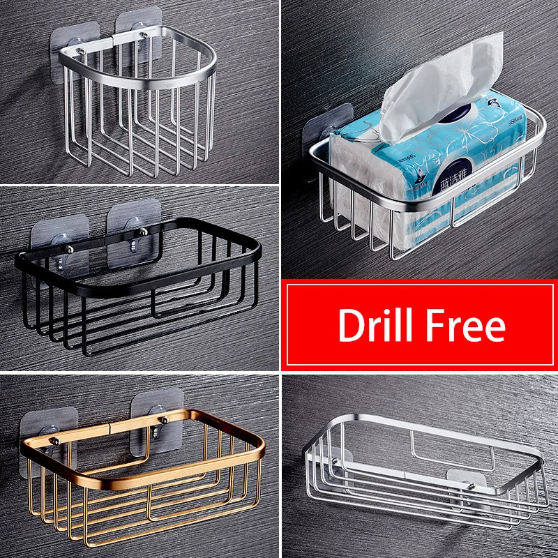 Cup Suction Shampoo Toilet Wall Shelf Space Aluminum Soap Bathroom Mounted Paper Rack Shower Cosmetic Rustproof Storage Holder
Cup Suction Shampoo Toilet Wall Shelf Space Aluminum Soap Bathroom Mounted Paper Rack Shower Cosmetic Rustproof Storage Holder