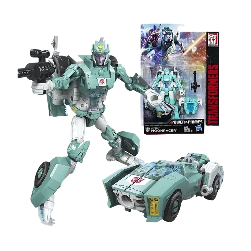 Оригинальные игрушки-трансформеры Hasbro, Трансформеры Leader Wars, сила Премиум Делюкс, Moonracer E1130, 14 см, женские модели autobot