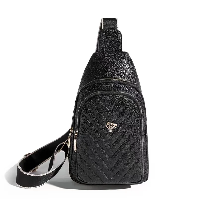

Fashion Style Medium Capacity PU Soft Leather Square Bag Avant-garde Women's Handbag Popular Lightweight Shoulder Travel Bag