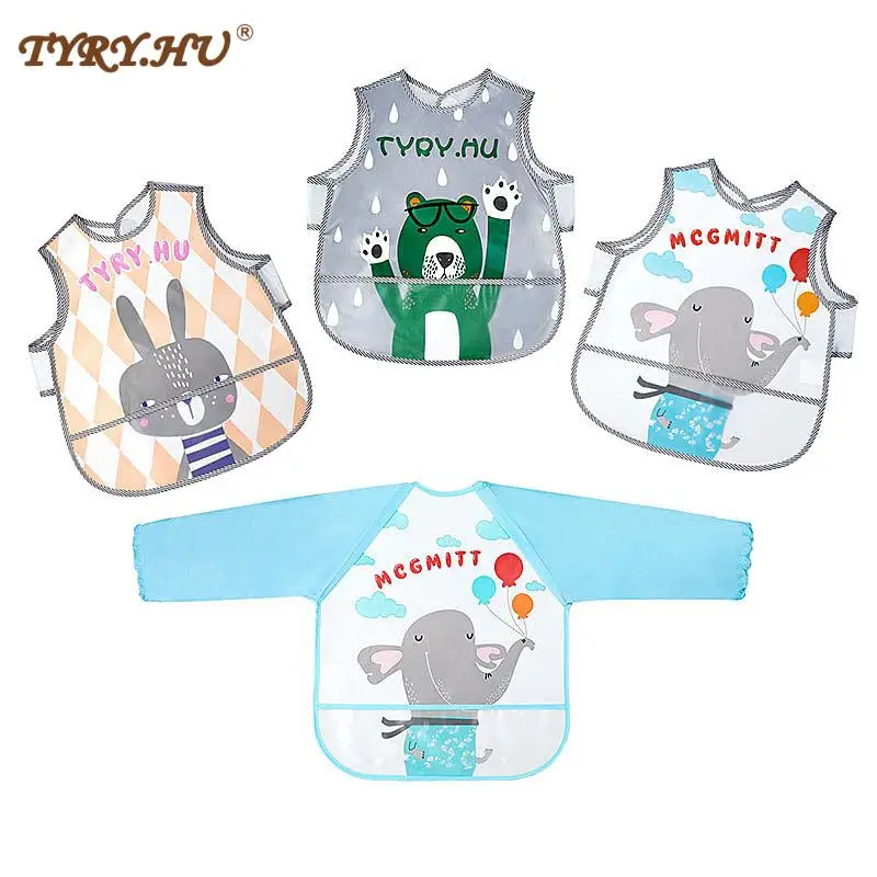 New Baby Bib Animal Picture Children's Smock Long Sleeve Blouse Waterproof Saliva Dripping Bibs Soft Ssaliva Towel Dropshipping
New Baby Bib Animal Picture Children's Smock Long Sleeve Blouse Waterproof Saliva Dripping Bibs Soft Ssaliva Towel Dropshipping