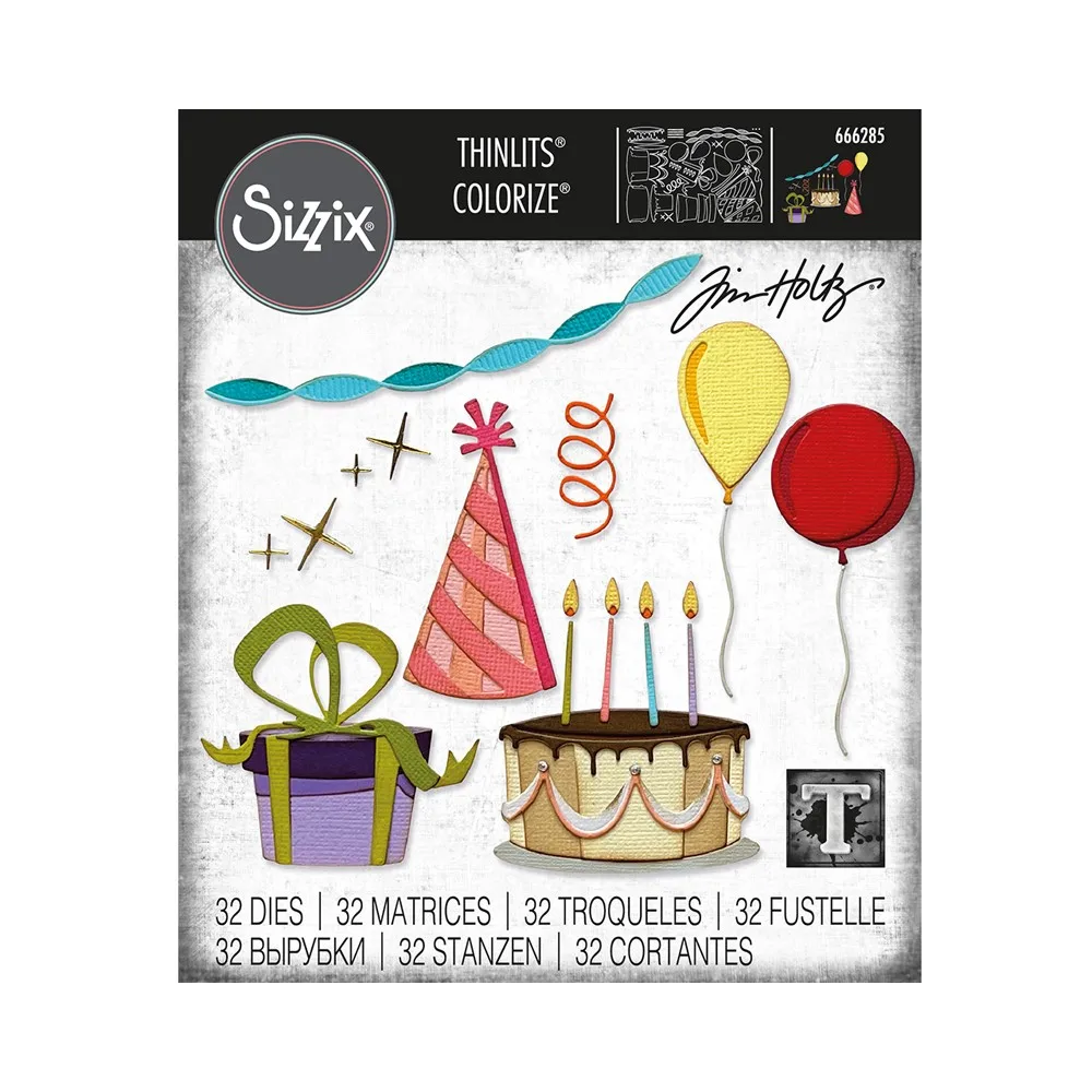 Birthday Party Metal Cutting Die No Stamps DIY Scrapbooking Embodying Handmade Paper Cards Decorative Album Craft Dies
Birthday Party Metal Cutting Die No Stamps DIY Scrapbooking Embodying Handmade Paper Cards Decorative Album Craft Dies