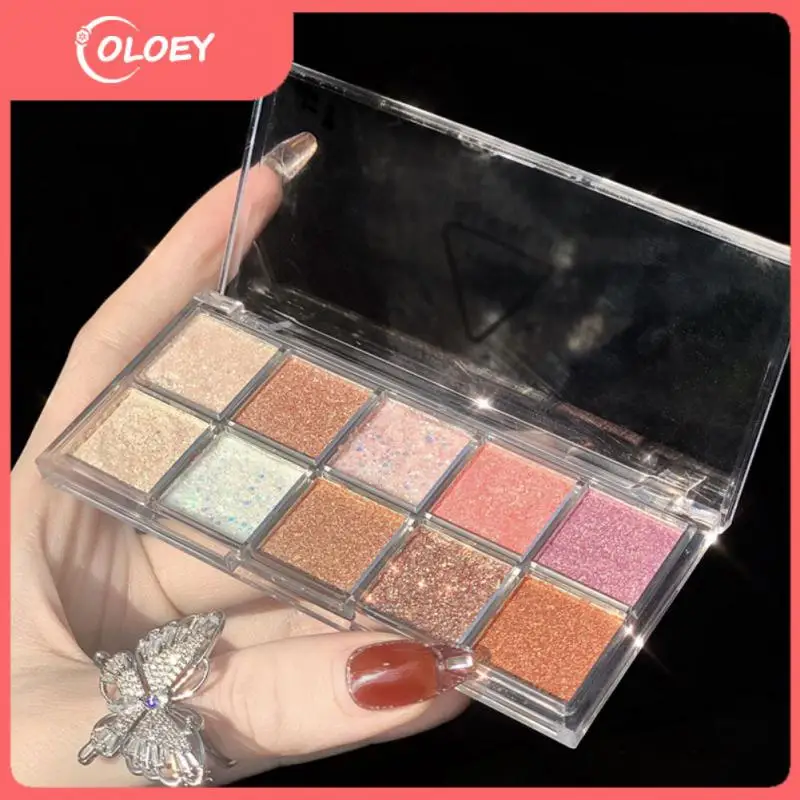 Ten Color Eyeshadow Palette Earth Tone Pearly Matte Shimmering Eyeshadow Palette Waterproof Long-lasting Eyeshadow Shiny Makeup
Ten Color Eyeshadow Palette Earth Tone Pearly Matte Shimmering Eyeshadow Palette Waterproof Long-lasting Eyeshadow Shiny Makeup