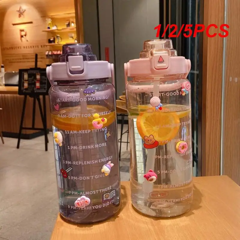 1/2/5PCS 2000ml Water Bottle Leakproof Gradient Water Cup Portable Food-grade Drinking Bottle Large Capacity Straw Cup Home
1/2/5PCS 2000ml Water Bottle Leakproof Gradient Water Cup Portable Food-grade Drinking Bottle Large Capacity Straw Cup Home
