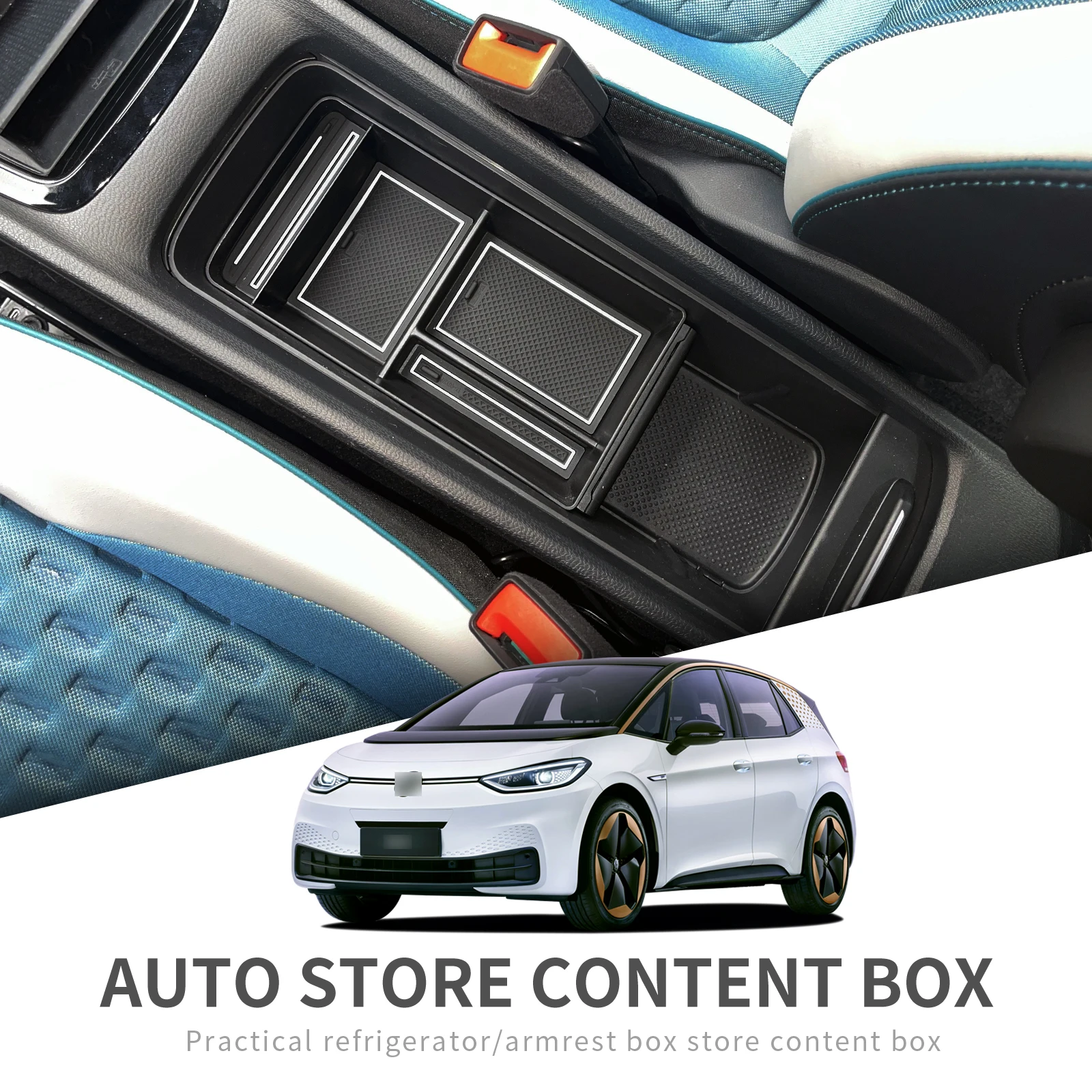 for VW ID.3 ID3 ID 3 accessories center console armrest storage box partition center console armrest storage box
for VW ID.3 ID3 ID 3 accessories center console armrest storage box partition center console armrest storage box