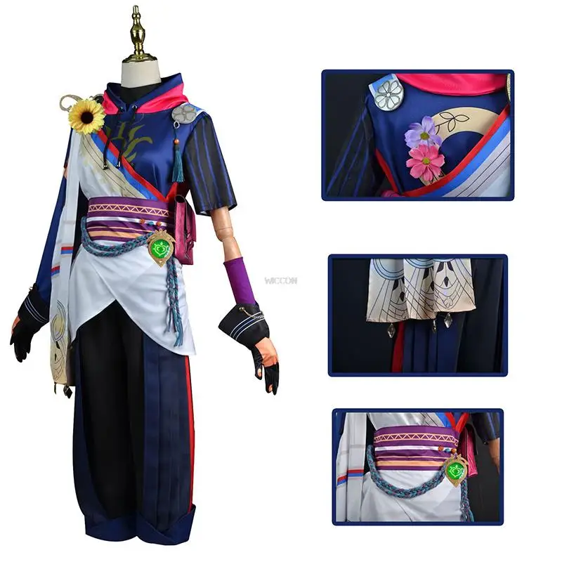 

Костюм для косплея по мотивам игры Genshin Impact toughnari, костюм для костюмированной вечеринки Genshin, Карнавальная одежда с ушками, аксессуары для костюмированной вечеринки на Хэллоуин