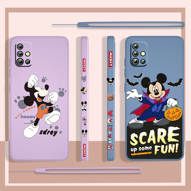 Anime Disney Cartoon Mickey Phone Case For Samsung Galaxy A71 A51 A73 A72 A53 A33 A52 A50 A32 A22 A50 5G Liquid Left Rope Fundas
Anime Disney Cartoon Mickey Phone Case For Samsung Galaxy A71 A51 A73 A72 A53 A33 A52 A50 A32 A22 A50 5G Liquid Left Rope Fundas