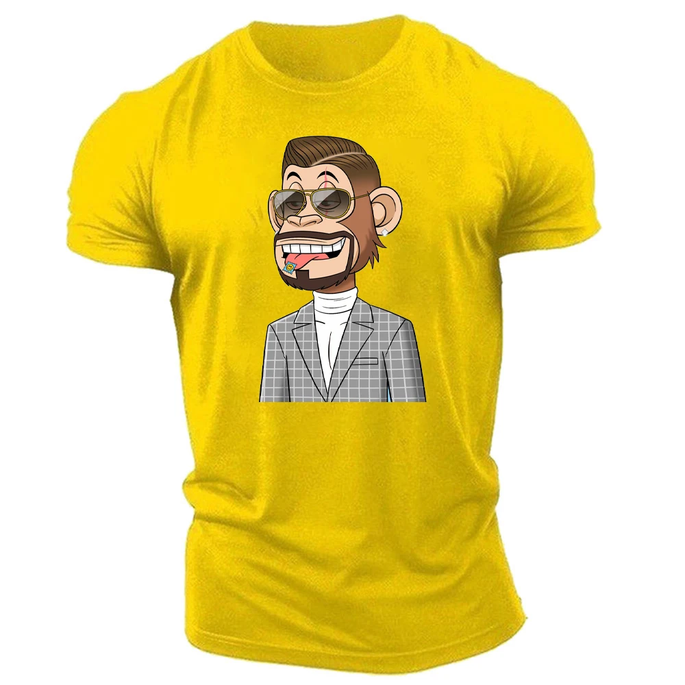 Men's T-Shirt Fitness Tops Street Summer Comfortable Men's Fit 2D Printing Harajuku Teen Men's Trend Fashion Clothing
Men's T-Shirt Fitness Tops Street Summer Comfortable Men's Fit 2D Printing Harajuku Teen Men's Trend Fashion Clothing