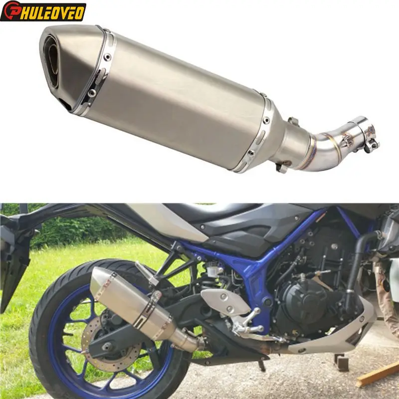 Для Yamaha YZF-R3 YZF-R25 выхлопной трубы мотоцикла для Yamaha R3 R25 2015-2018 MT03 2016-2018
Для Yamaha YZF-R3 YZF-R25 выхлопной трубы мотоцикла для Yamaha R3 R25 2015-2018 MT03 2016-2018