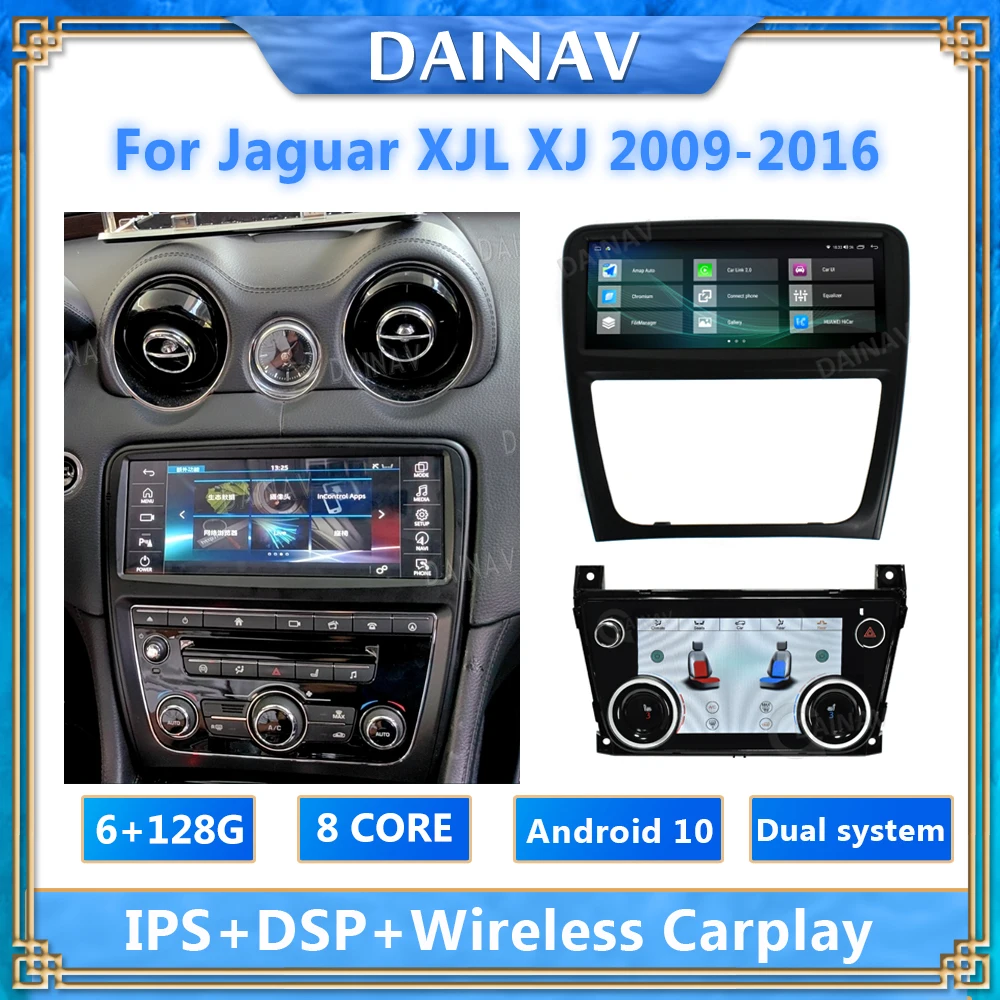 Автомобильный радиоприемник 128 ГБ, мультимедийный плеер для Jaguar XJ XJL 2009-2016, Android, автомобильное аудио, стерео, GPS-навигация, головное устройство Carplay
Автомобильный радиоприемник 128 ГБ, мультимедийный плеер для Jaguar XJ XJL 2009-2016, Android, автомобильное аудио, стерео, GPS-навигация, головное устройство Carplay