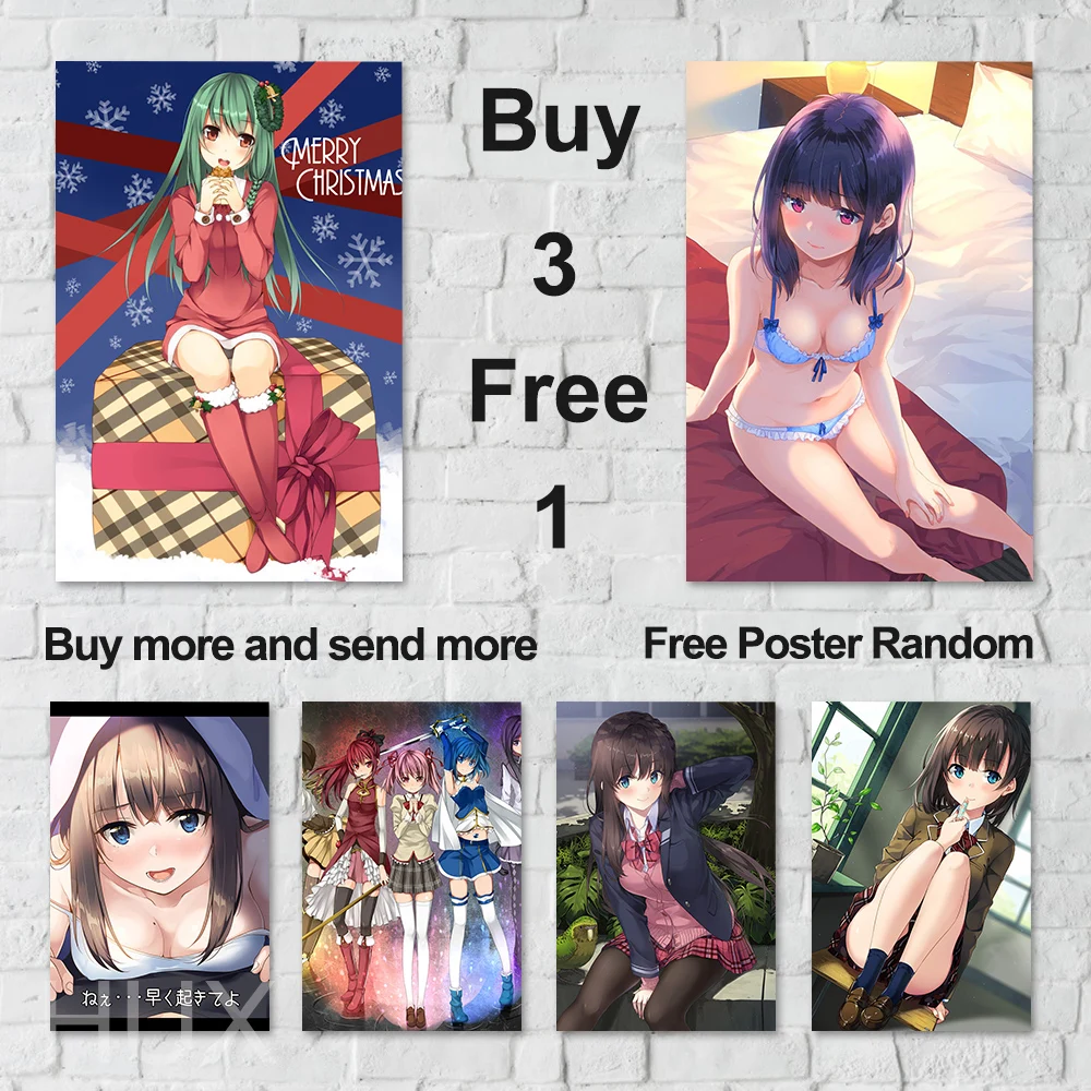 Anime Girl Poster Series Japanese Manga Moe Sweet Wall Art Aesthetics Poster Prints Custom Printed Images Modern Home Room Decor
Anime Girl Poster Series Japanese Manga Moe Sweet Wall Art Aesthetics Poster Prints Custom Printed Images Modern Home Room Decor