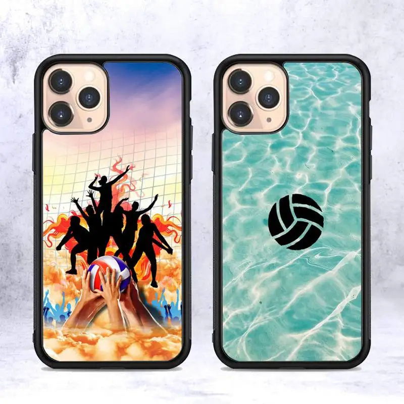 FHNBLJ Volleyball Phone Case Silicone PC+TPU Case for iPhone 11 12 13 Pro Max 8 7 6 Plus X SE XR Hard Fundas
FHNBLJ Volleyball Phone Case Silicone PC+TPU Case for iPhone 11 12 13 Pro Max 8 7 6 Plus X SE XR Hard Fundas