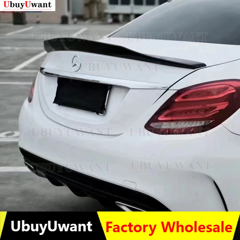 For Mercedes Benz C-Class W205 C300 Sedan 2014 2015 2016 2017 - 2019 Car Tail Wing Rear Trunk Lip Spoiler Trim Real Carbon Fiber
For Mercedes Benz C-Class W205 C300 Sedan 2014 2015 2016 2017 - 2019 Car Tail Wing Rear Trunk Lip Spoiler Trim Real Carbon Fiber