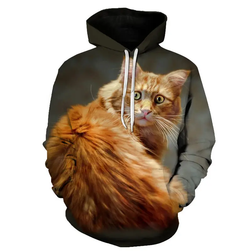 2022 3D Printed Cat Oversize Mens Women's Sweatshirt Pullover Long Sleeve Hooded Sweatshirts Tops
2022 3D Printed Cat Oversize Mens Women's Sweatshirt Pullover Long Sleeve Hooded Sweatshirts Tops