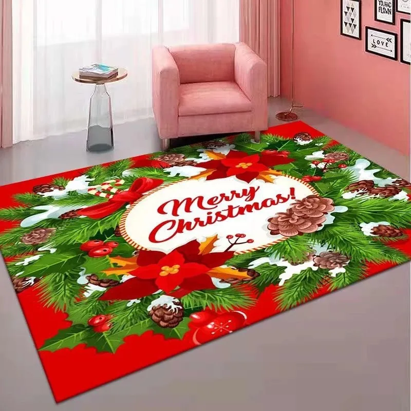 Christmas Decorative Floor New Year Party Decorative Floor Mat Home Living Room Bedroom Bathroom Living Room Carpet
Christmas Decorative Floor New Year Party Decorative Floor Mat Home Living Room Bedroom Bathroom Living Room Carpet