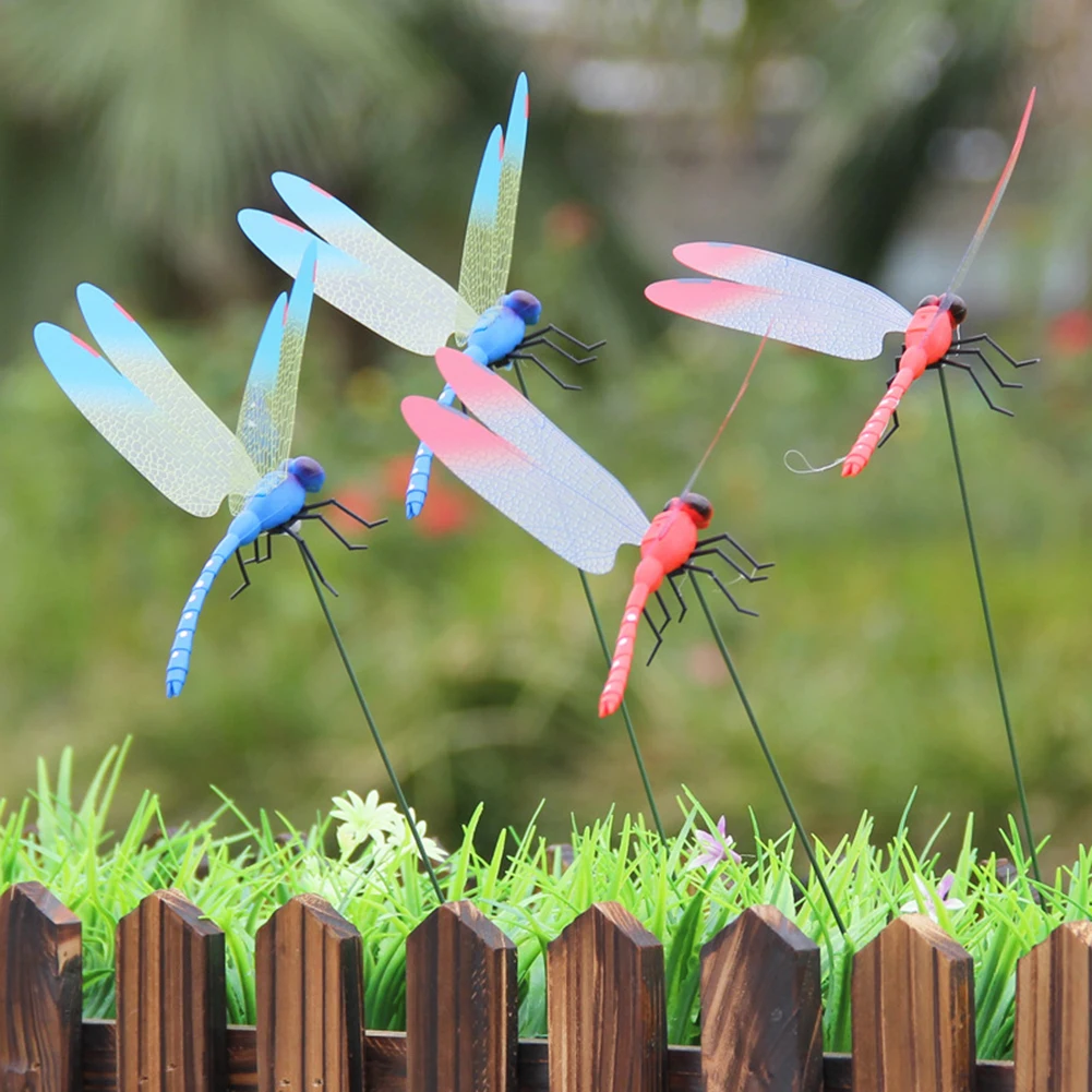 10PCS Dragonfly Stakes Artificial Decor Color RandomOutdoor Yard Planter Flower Pot Bed Garden Decor Yard Art Flower
10PCS Dragonfly Stakes Artificial Decor Color RandomOutdoor Yard Planter Flower Pot Bed Garden Decor Yard Art Flower