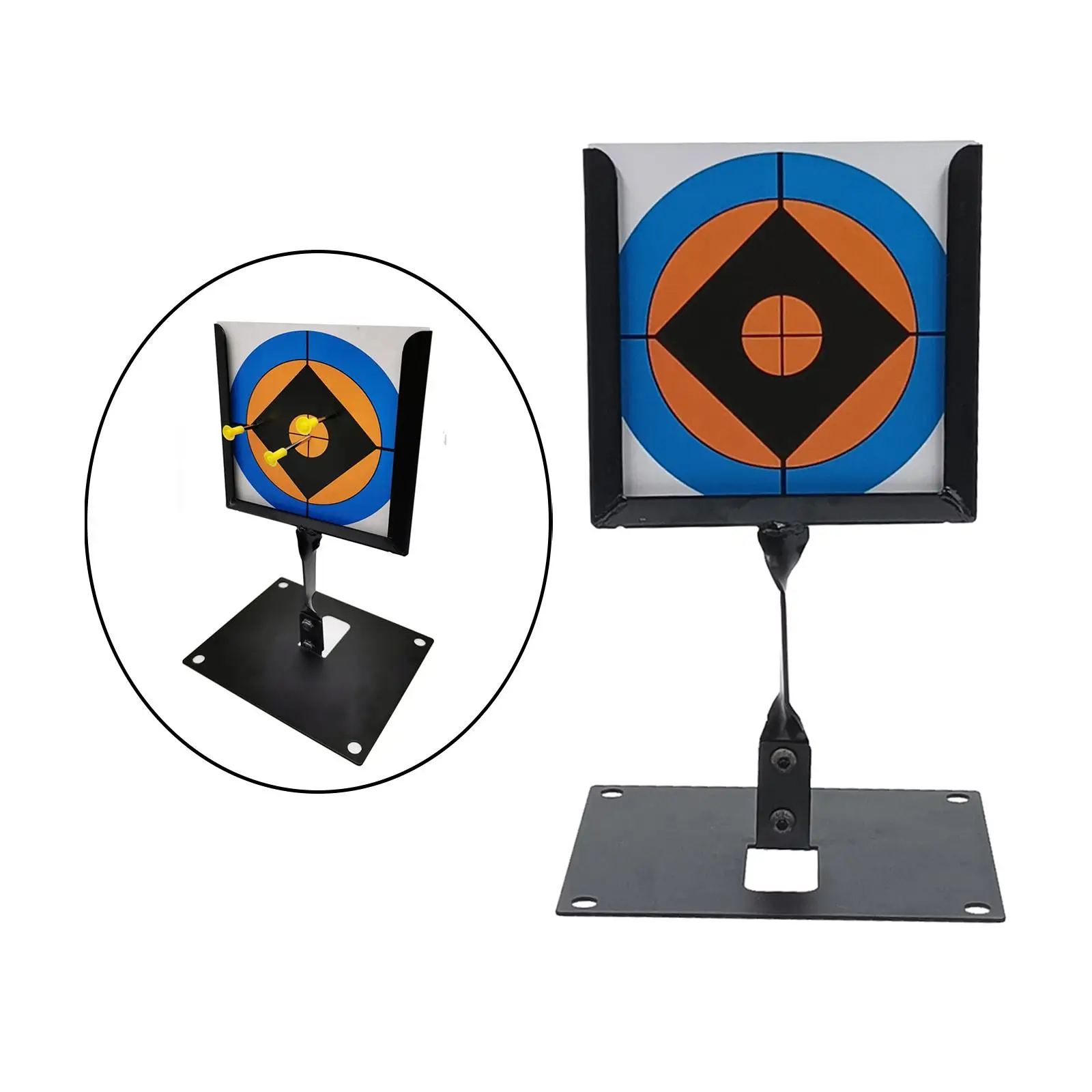 Target Stand Holder Shooting with Paper Target Range Practice Hunting Brackets Support for Patio Porch Yard Archery Lawn
Target Stand Holder Shooting with Paper Target Range Practice Hunting Brackets Support for Patio Porch Yard Archery Lawn
