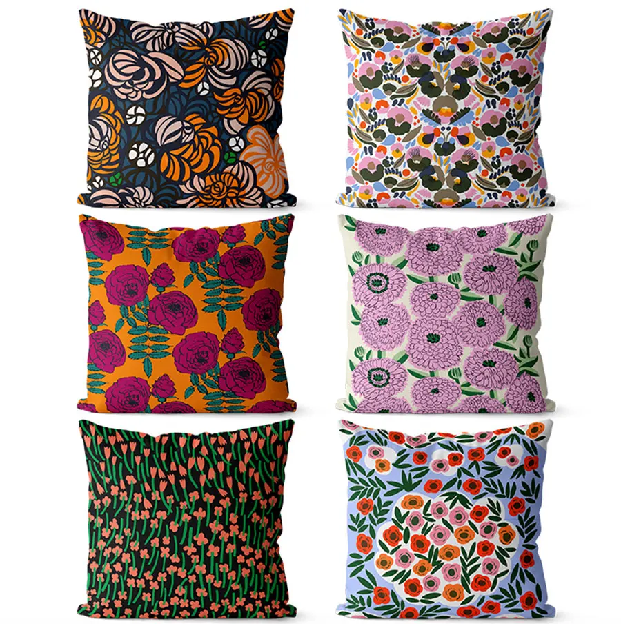 Free Shipping!!Pastoral colorful flower square throw pillow/almofadas case 45 53,trend vintage scenery cushion cover home decore
Free Shipping!!Pastoral colorful flower square throw pillow/almofadas case 45 53,trend vintage scenery cushion cover home decore