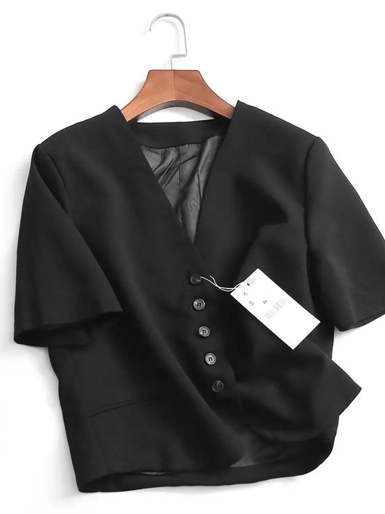 Women's Solid Spring/Summer Short Jacket
Women's Solid Spring/Summer Short Jacket