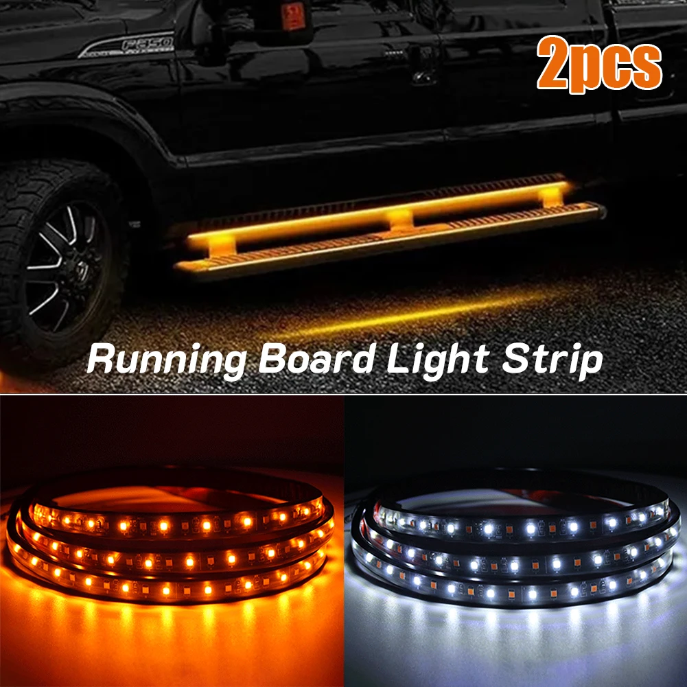 60" Car LED Running Board Light Strip Pedal Lamp 12V Universal Underglow Tailgate Light DRL Turn Signal For Car Truck Pickup SUV
60" Car LED Running Board Light Strip Pedal Lamp 12V Universal Underglow Tailgate Light DRL Turn Signal For Car Truck Pickup SUV