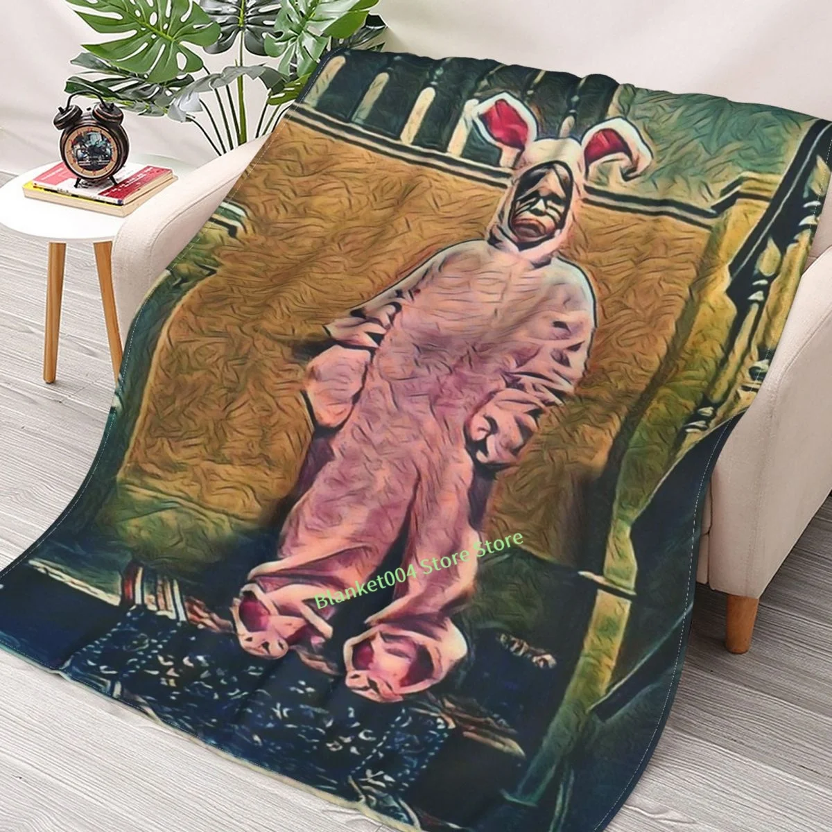 Bunny Pajamas Throw Blanket 3D printed sofa bedroom decorative blanket children adult Christmas gift
Bunny Pajamas Throw Blanket 3D printed sofa bedroom decorative blanket children adult Christmas gift
