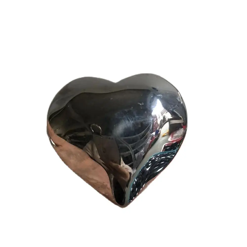

Натуральный высококачественный кварцевый кристаллический камень Terahertz в форме сердца, лечебные ремесла, подарки для домашнего декора