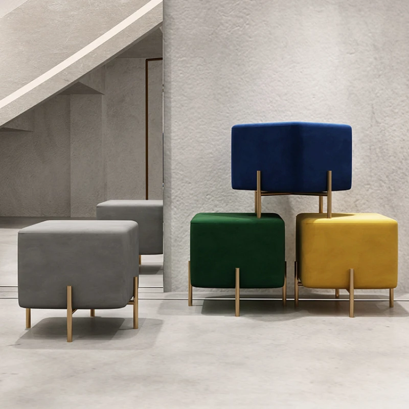 Nordic Living Room Changing Shoe Stools Fabric Stool With Cushion Clothes Shop Ottomans Fitting Room Bench Home Decor Furniture
Nordic Living Room Changing Shoe Stools Fabric Stool With Cushion Clothes Shop Ottomans Fitting Room Bench Home Decor Furniture