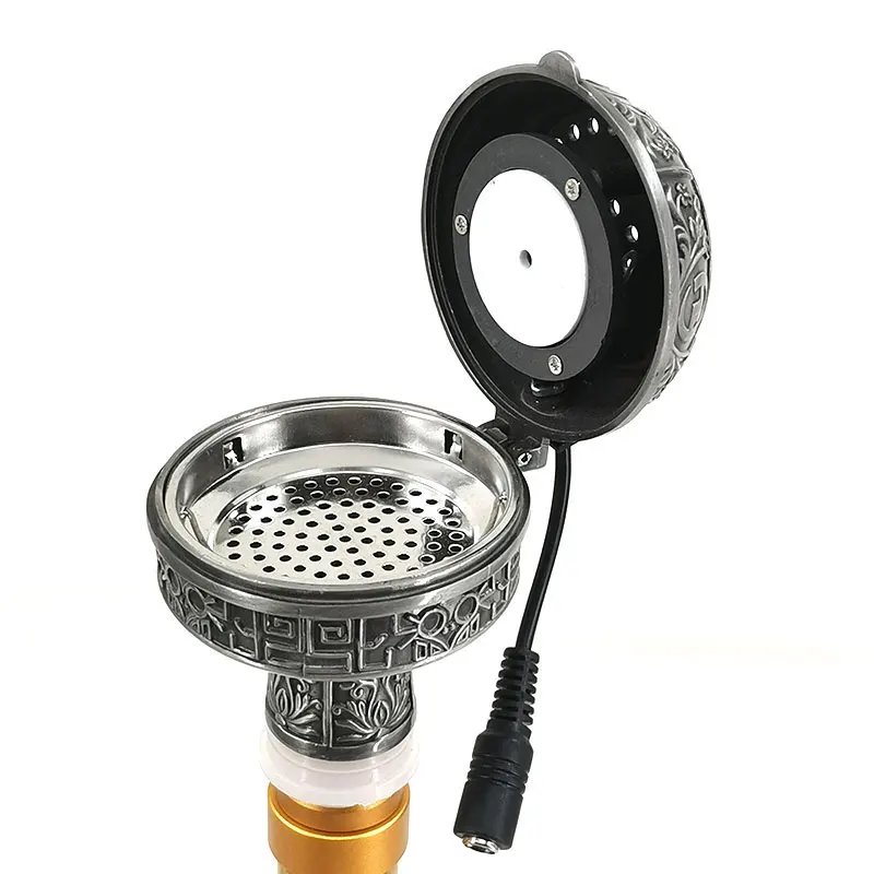 Amsan-Shisha Smokepan Electronic Shisha Tobacco Bowl with Ceramic Charcoal Holder Hookah Chicha Nargile Waterpijp for Hookah
Amsan-Shisha Smokepan Electronic Shisha Tobacco Bowl with Ceramic Charcoal Holder Hookah Chicha Nargile Waterpijp for Hookah