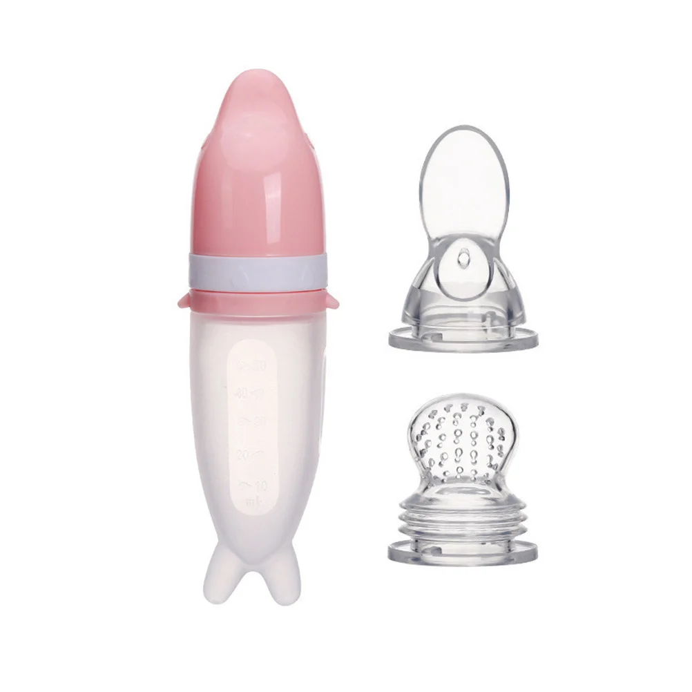 Baby Spoon Feederbottle Feeding Squeezedispensing Silicone Pacifier Toddler Fruit
Baby Spoon Feederbottle Feeding Squeezedispensing Silicone Pacifier Toddler Fruit