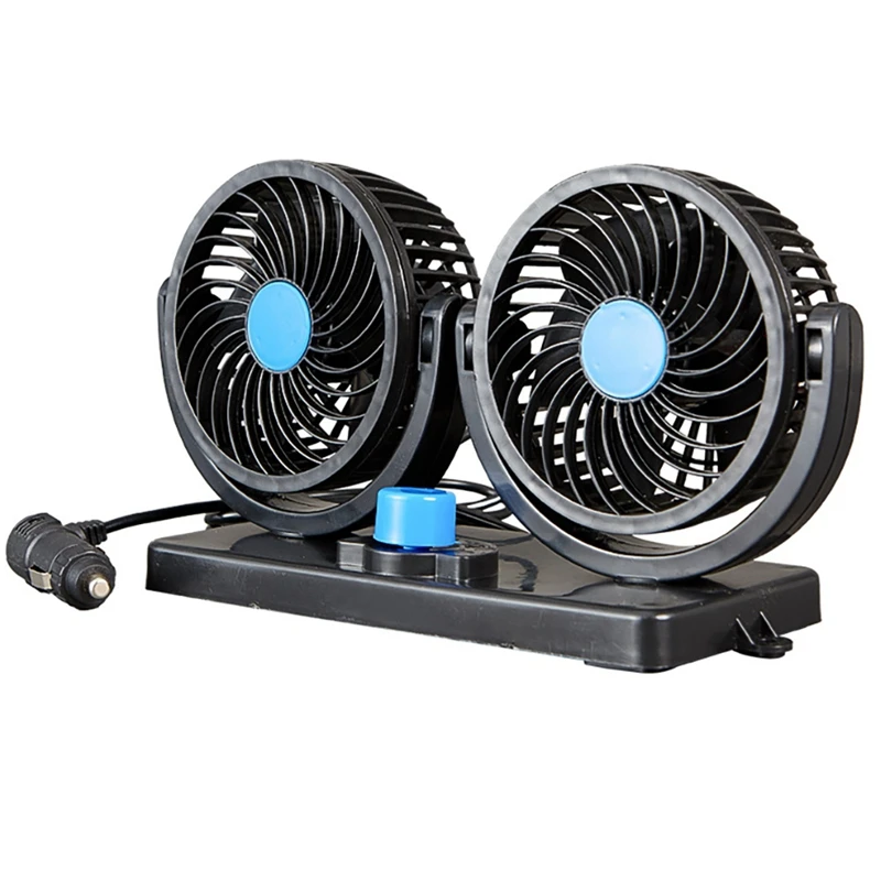 12V Dual Head Car Fan Portable Vehicle Truck Rotatable Auto Cooling Cooler Fan For Cars
12V Dual Head Car Fan Portable Vehicle Truck Rotatable Auto Cooling Cooler Fan For Cars