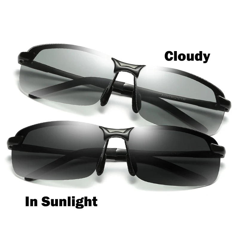 2022 Photochromic Polarized Sunglasses Men's Anti-UV Sunglasses for Drivers Male Driving Fishing UV400 Polarized Sun Glasses
2022 Photochromic Polarized Sunglasses Men's Anti-UV Sunglasses for Drivers Male Driving Fishing UV400 Polarized Sun Glasses