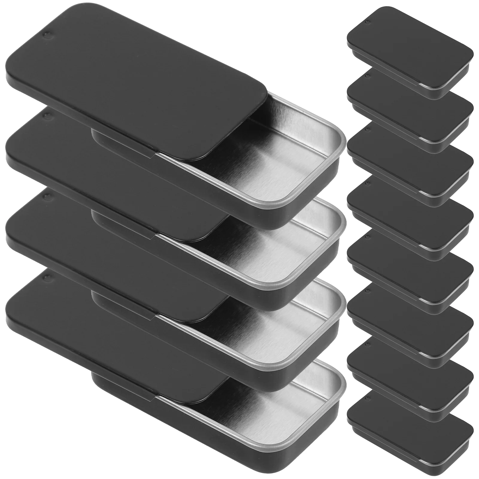 12 Pcs Small Go Containers Lids Slide Tin Box Metal Storage Iron Candy Jar Supplies
12 Pcs Small Go Containers Lids Slide Tin Box Metal Storage Iron Candy Jar Supplies