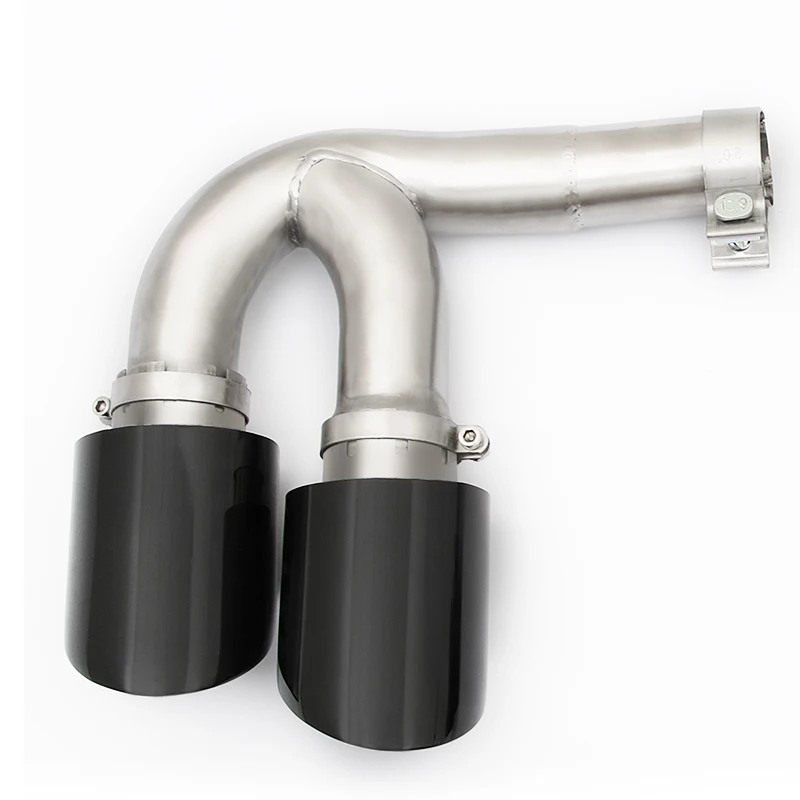 Factory Carbon Fiber Exhaust System Stainless steel Exhaust pipes Tailpipe for Volkswagen Tuareg 2018-2022
Factory Carbon Fiber Exhaust System Stainless steel Exhaust pipes Tailpipe for Volkswagen Tuareg 2018-2022