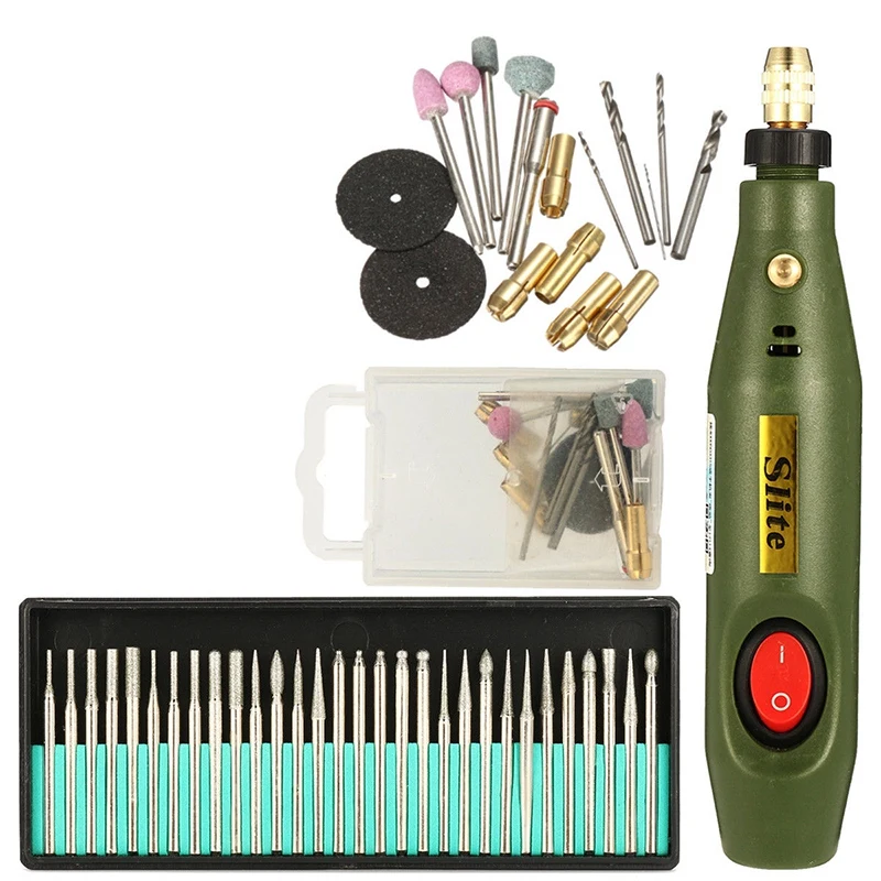 Portable Mini Electric Wood Carving Tool Set + 30Pcs Diamond Wood Carving EU Plug
Portable Mini Electric Wood Carving Tool Set + 30Pcs Diamond Wood Carving EU Plug