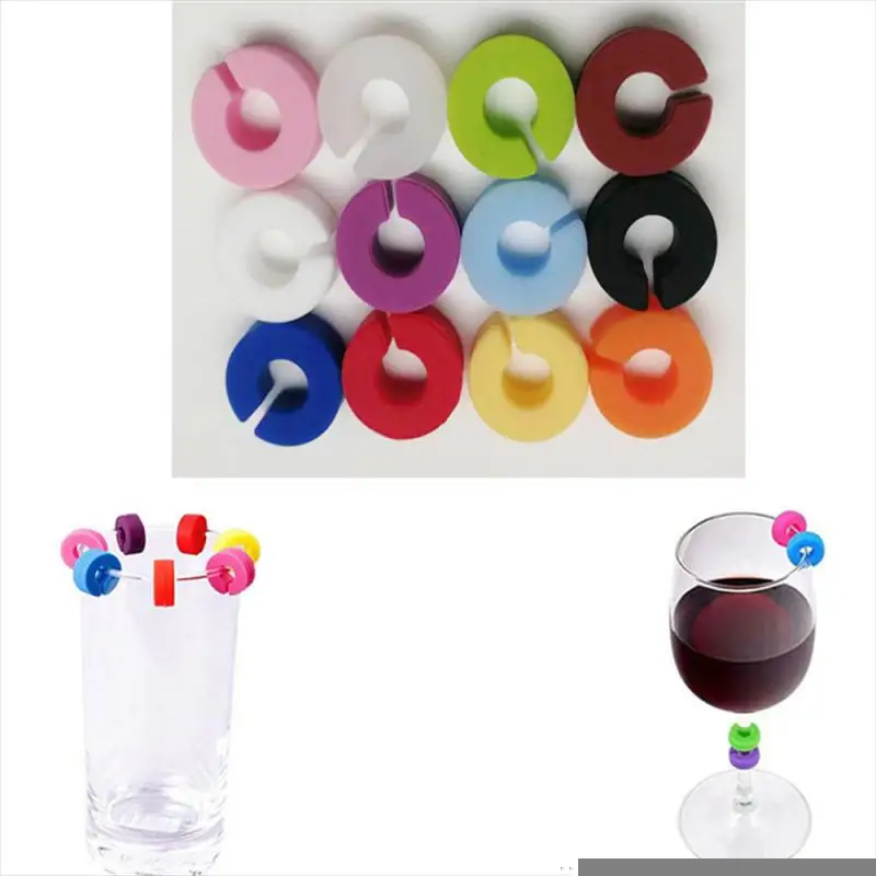 12Pcs Silicone Red Wine Glass Identification Marker Charm Shot Glass Cup Labels Tag Signs Party Food Drinks Bar Accessories Tool
12Pcs Silicone Red Wine Glass Identification Marker Charm Shot Glass Cup Labels Tag Signs Party Food Drinks Bar Accessories Tool