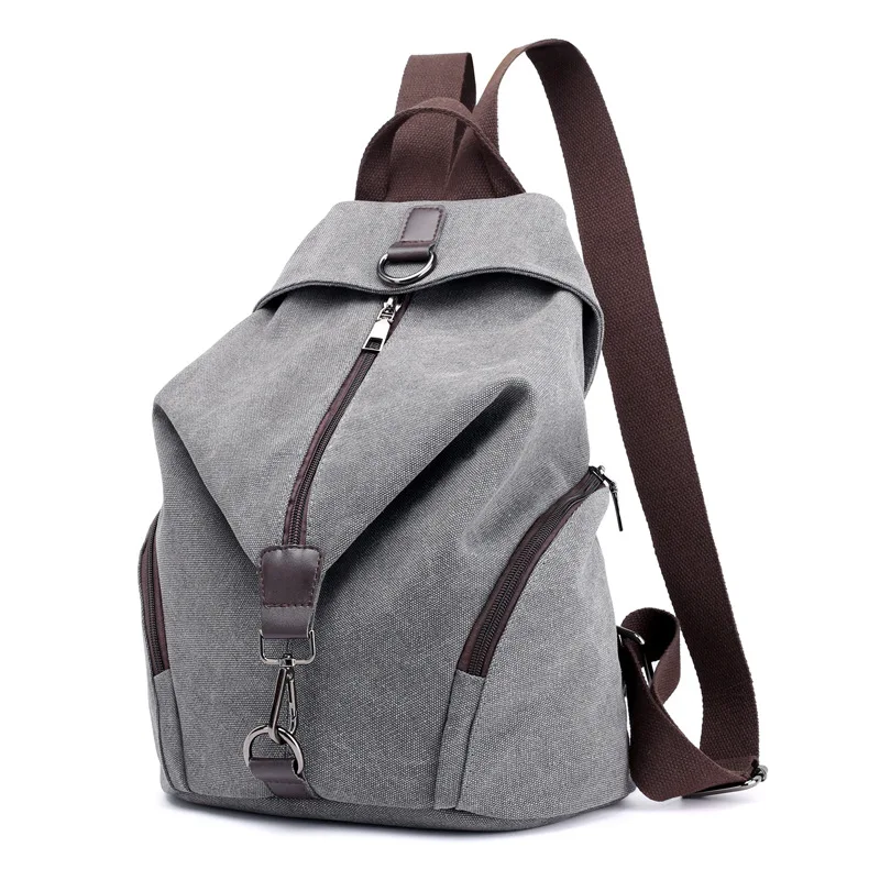 2021 New Ladies Backpack Simple Solid Color Large Capacity Leisure Fashion Commuter College Wind Portable Canvas Bag
2021 New Ladies Backpack Simple Solid Color Large Capacity Leisure Fashion Commuter College Wind Portable Canvas Bag