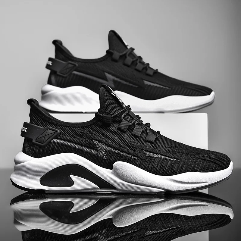 Fashion Men Sneakers Knit Male Breathable Men's Work Sports Shoes Outdoor Spring Running Casual Sneakers Light Walking Shoes
Fashion Men Sneakers Knit Male Breathable Men's Work Sports Shoes Outdoor Spring Running Casual Sneakers Light Walking Shoes