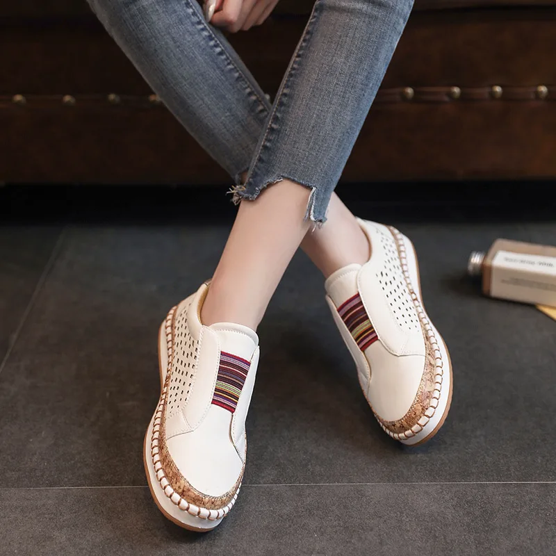 TOPHQWS Casual Women Flat Shoes Spring 2022 Loafers Round Toe Breathable Sneakers Retro PU Leather Female Slip-on Sports Shoes
TOPHQWS Casual Women Flat Shoes Spring 2022 Loafers Round Toe Breathable Sneakers Retro PU Leather Female Slip-on Sports Shoes