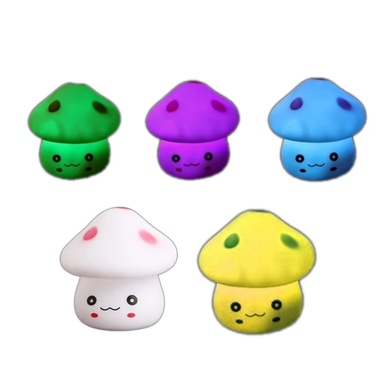 Pack Of 5,LED Novelty Lamp-7 Color Changing Night Light Romantic Mushroom Light For Home Bedroom Child Room,Lamp Decor
Pack Of 5,LED Novelty Lamp-7 Color Changing Night Light Romantic Mushroom Light For Home Bedroom Child Room,Lamp Decor
