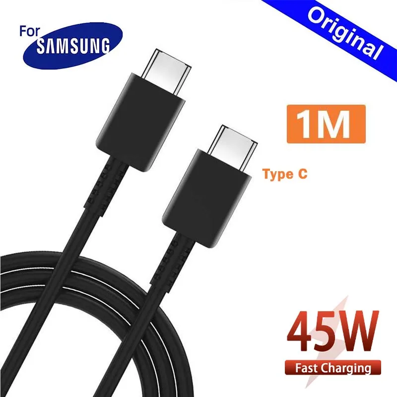 1M 45W USB C Cable Type C To Type C Fast Charging Cable For Samsung Xiaomi Huawei Redmi OPPO IPad MacBook Pro Charger Cord Cable
1M 45W USB C Cable Type C To Type C Fast Charging Cable For Samsung Xiaomi Huawei Redmi OPPO IPad MacBook Pro Charger Cord Cable