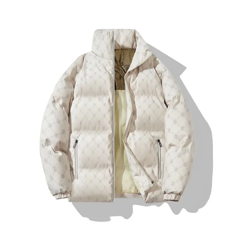 New 2023 Men's Thickened Warm Jacket Windproof Coat Winter Outwear Letter Stand Collar Cotton Jacket Parka Quality Mens Clothing
New 2023 Men's Thickened Warm Jacket Windproof Coat Winter Outwear Letter Stand Collar Cotton Jacket Parka Quality Mens Clothing