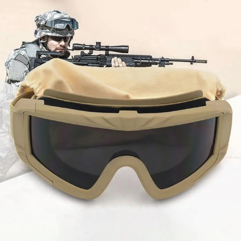 c Goggles Sunglasses Windproof Tactical Military Shooting 3 Lens Army Airsoft Paintball Motorcycle Wargame Glasses Black Tan Gre
c Goggles Sunglasses Windproof Tactical Military Shooting 3 Lens Army Airsoft Paintball Motorcycle Wargame Glasses Black Tan Gre
