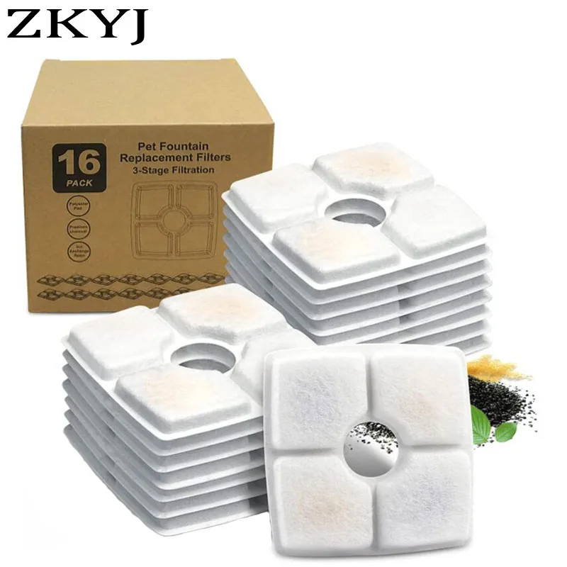 Triple System Dog Filter Replacement Fountain Fliters Cotton Replace Filtration Pet Cat Activated Carbon 3 And Water
Triple System Dog Filter Replacement Fountain Fliters Cotton Replace Filtration Pet Cat Activated Carbon 3 And Water