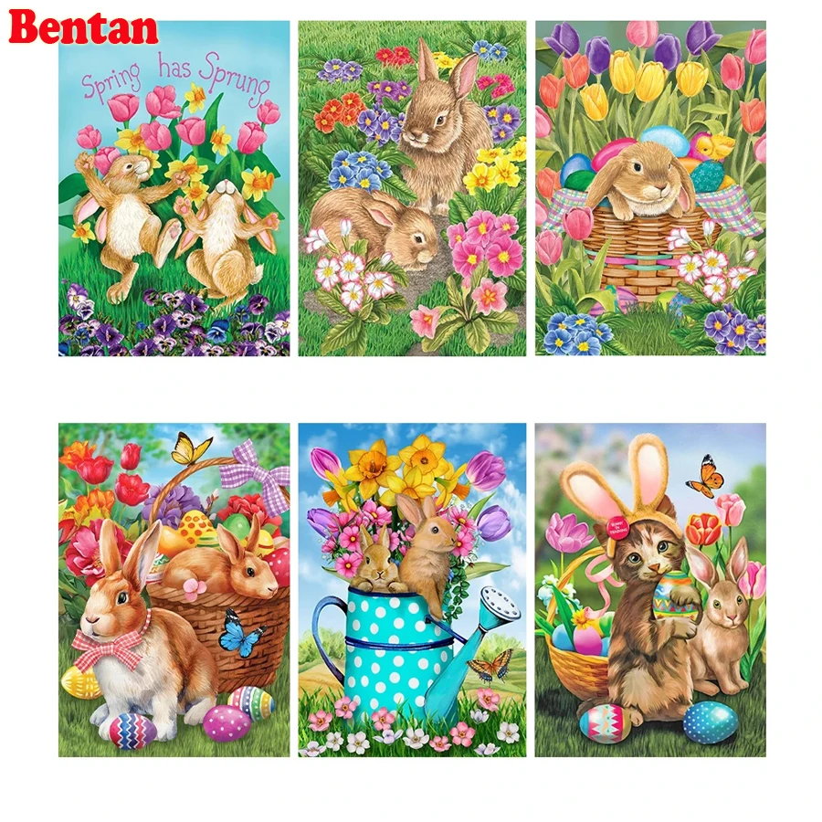 DIY Diamond Embroidery Easter Bunny Mosaic Rhinestone Diamond Painting Animal Cross Stitch Rhinestone Home Decor
DIY Diamond Embroidery Easter Bunny Mosaic Rhinestone Diamond Painting Animal Cross Stitch Rhinestone Home Decor