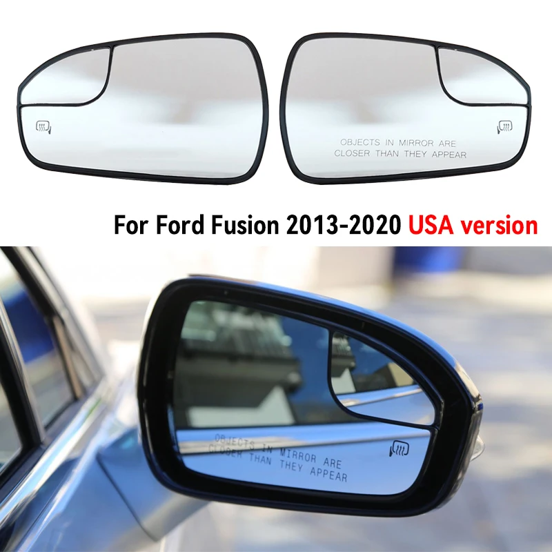 Auto Side Wing Rear Mirror Glass for Ford Fusion USA 2013 2014 2015 2016 2017 2018 2019 2020 Left Right Replace
Auto Side Wing Rear Mirror Glass for Ford Fusion USA 2013 2014 2015 2016 2017 2018 2019 2020 Left Right Replace