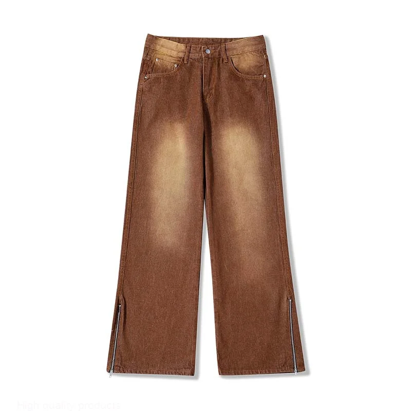 Men'S High Street Wash Water Do Old Gradient Straight Jeans Biker Casual Multi-Pocket Comfortable Trousers Pants
Men'S High Street Wash Water Do Old Gradient Straight Jeans Biker Casual Multi-Pocket Comfortable Trousers Pants