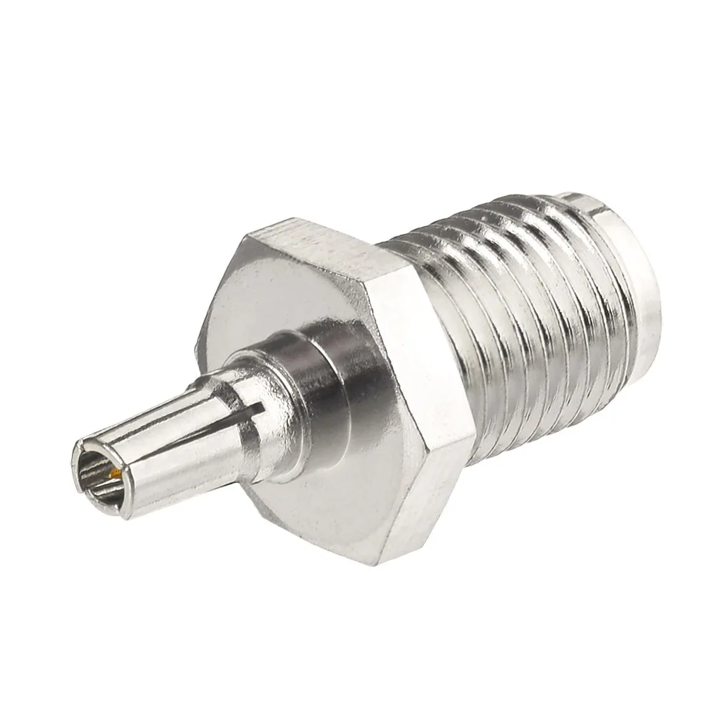 Superbat Straight Stainless Steel CRC9 Male to RP-SMA Female Adapter for 3G 4G Modem Antenna
Superbat Straight Stainless Steel CRC9 Male to RP-SMA Female Adapter for 3G 4G Modem Antenna
